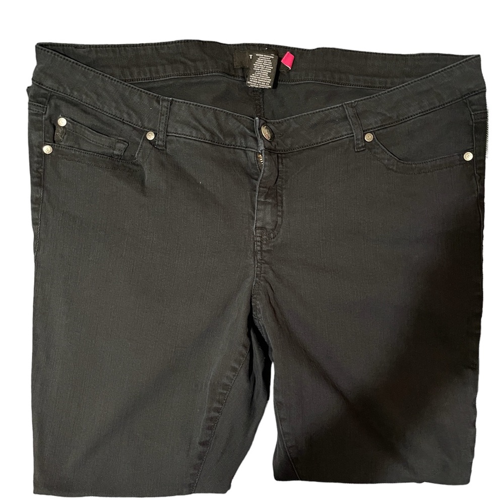 Torrid Size 20 black slim leg jeans